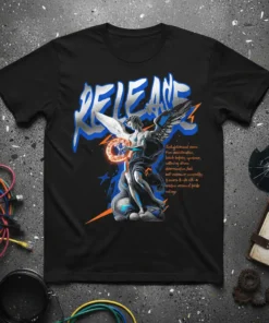 Enlightenment stems from deification creative graphic design printed on comfortable cotton t-shirt