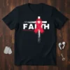 FAITH #HIV AIDS Awareness eye-catching graphic design printed on comfortable cotton t-shirt
