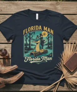 Florida Man Florida Man unique graphic design printed on comfortable cotton t-shirt