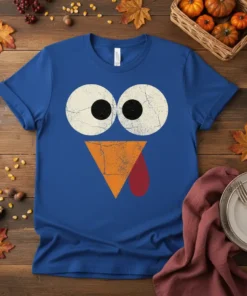 Turkey Face Costume stylish graphic design printed on comfortable cotton t-shirt