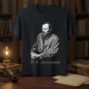 Ф. М. Достоевский unique graphic design printed on comfortable cotton t-shirt