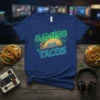 GAMING AND TACOS stylish graphic design printed on comfortable cotton t-shirt