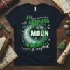 T-shirt with "I love someone with Gastroparesis To The Moon & Back To Infinity & Beyond" text and moon graphic