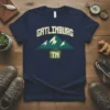 GATLINBURG TN creative graphic design printed on comfortable cotton t-shirt