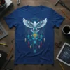 Geometric Eagle Design stylish graphic design printed on comfortable cotton t-shirt