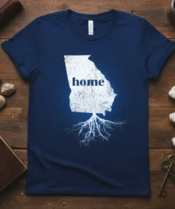 Georgia home roots t-shirt stylish graphic design printed on comfortable cotton t-shirt