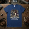 German Shepherd Police K-9 Unit Service & Loyalty t-shirt design featuring a detailed illustration of a German Shepherd within an