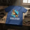 GERMAN SHEPHERD PROTECTOR. LOYAL. FEARLESS. bold graphic design printed on comfortable cotton t-shirt