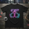 GET NASTY GOOD GIRL GOOİD BORRL stylish graphic design printed on comfortable cotton t-shirt