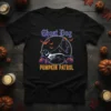 Ghost Dog Pumpkin Patrol t-shirt featuring a skeleton dachshund and ghost graphic for Halloween