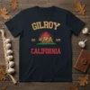 Gilroy California Bear T-Shirt unique graphic design printed on comfortable cotton t-shirt