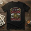 God Gifted Me Two Titles Mom And Mimi And I Rock Them Both text with lion graphic and plaid design