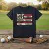GOLF USA FAIRWAY FAIRWAY text design featuring unique typography on quality t-shirt