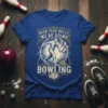 Grab Your Balls We're Going Bowling Strike T-Shirt with vintage bowler graphic and pins