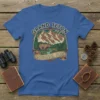 Grand Teton National Park t-shirt design with bear, cub, river, and mountains