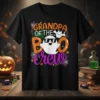 Grandpa of the Boo Crew Halloween t-shirt design with a ghost wearing sunglasses and fun typography