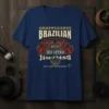 GRAPPLEEARTS BRAZILIAN JIU-JITSU Jiu-Jitsu text design featuring stylish typography on quality t-shirt