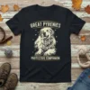 GREAT PYRENIES PROTECTIVE COMPANION bold graphic design printed on comfortable cotton t-shirt