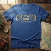 GREENWOOD EST. 1844 MISSISIPI eye-catching graphic design printed on comfortable cotton t-shirt