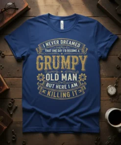 I NEVER DREAMED THAT text design featuring eye-catching typography on quality t-shirt
