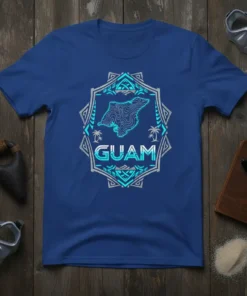 Guam T-Shirt bold graphic design printed on comfortable cotton t-shirt