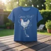 Guess What Chicken Butt eye-catching graphic design printed on comfortable cotton t-shirt