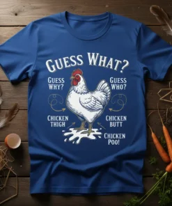 GUESS WHAT GUESS WHY text design featuring unique typography on quality t-shirt