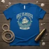 Gulf of Mexico Since 1672 t-shirt with vintage sailing ship and compass graphic