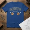 Hagerstown Maryland t-shirt design with bold lettering and two Maryland state flags