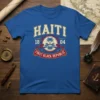 HAITI 18 04 FIRST BLACK REPUBLIC detailed graphic design printed on comfortable cotton t-shirt