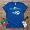 Haiti Soccer T-Shirt stylish graphic design printed on comfortable cotton t-shirt
