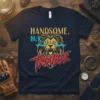 HANDSOME. BUT TROUBLE stylish graphic design printed on comfortable cotton t-shirt