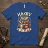 Harry Otter design featuring an otter dressed as a wizard holding a coffee cup and wand, with text "Harry Otter"