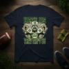 Hate Us Cause They Ain't Us football t-shirt with rams graphic and team colors