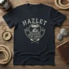 Hazlet New Jersey Est 1848 vintage t-shirt with nautical anchors, waves, and oars graphic