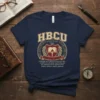 HBCU A historically black text design featuring unique typography on quality t-shirt