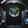 HEALTH Tech CONNECT SUPPORT text design featuring eye-catching typography on quality t-shirt