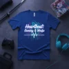 Heartbeat: Gaming & Waifu eye-catching graphic design printed on comfortable cotton t-shirt