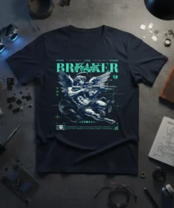 HEARTBREAKER. OUR HEARTBREAKERS CAPTURES text design featuring bold typography on quality t-shirt