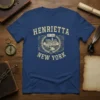 Henrietta New York T-Shirt unique graphic design printed on comfortable cotton t-shirt