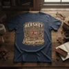HERSHEY EST. 1984 Pennsylvania stylish graphic design printed on comfortable cotton t-shirt