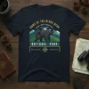 Home of the Black Bear National Park t-shirt with Great Smoky Mountains Est. 1984 text and bear graphic