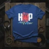 HOP ON OFF stylish graphic design printed on comfortable cotton t-shirt