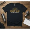 Host Dad Like a Normal Dad, But Cooler t-shirt design with microphone graphic
