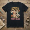 HOWDY FOURTH-GRADE detailed graphic design printed on comfortable cotton t-shirt
