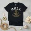 Hull Massachusetts Anchor T-Shirt unique graphic design printed on comfortable cotton t-shirt