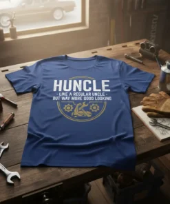 HUNCE - LIKE A text design featuring unique typography on quality t-shirt