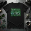 HYSTERIA 51 T-Shirt design featuring a stylized alien and distressed text, perfect for sci-fi fans