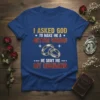 I Asked God To Make Me A Better Woman He Sent Me My Husband t-shirt with wedding rings graphic and