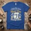 T-shirt with "I Baked You Some Shut The Fucupcakes" text and a baking mixer with cupcakes graphic
